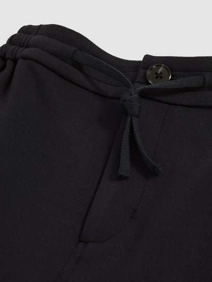 4-9 yrs  | Les 100 Ciels Wide-Leg Joggers in Navy Children & Baby | Reiss