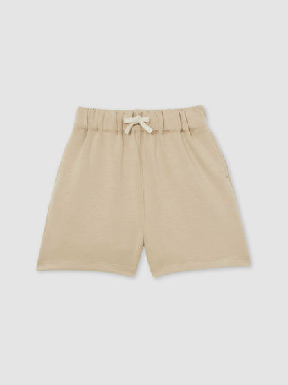 13-14 yrs | Les 100 Ciels Jersey Shorts in Sage Children & Baby | Reiss