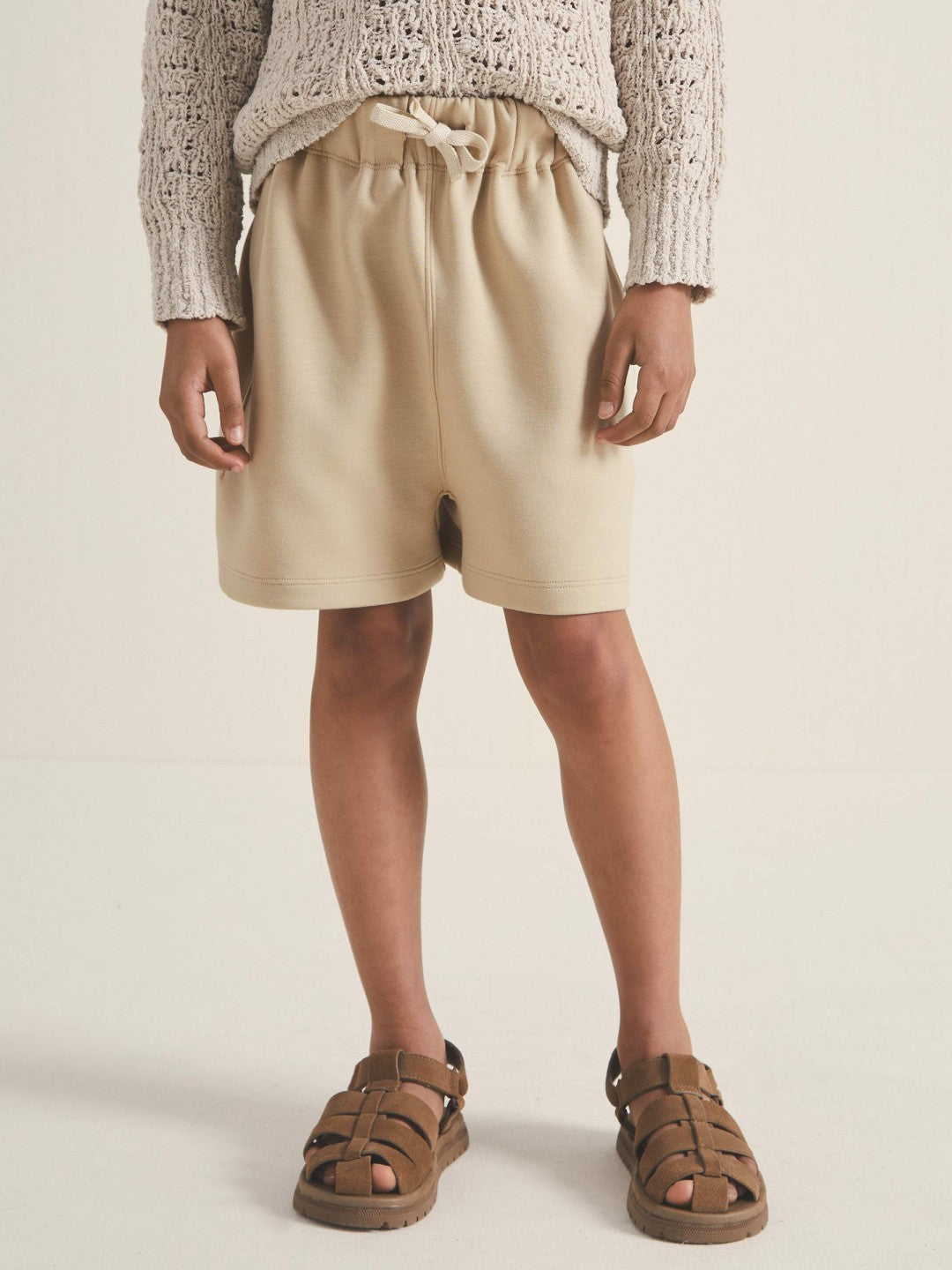 13-14 yrs | Les 100 Ciels Jersey Shorts in Sage Children & Baby | Reiss