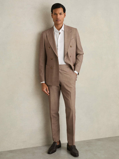 Slim Fit Slim-Fit Cotton-Sateen Shirt in White Men | Reiss