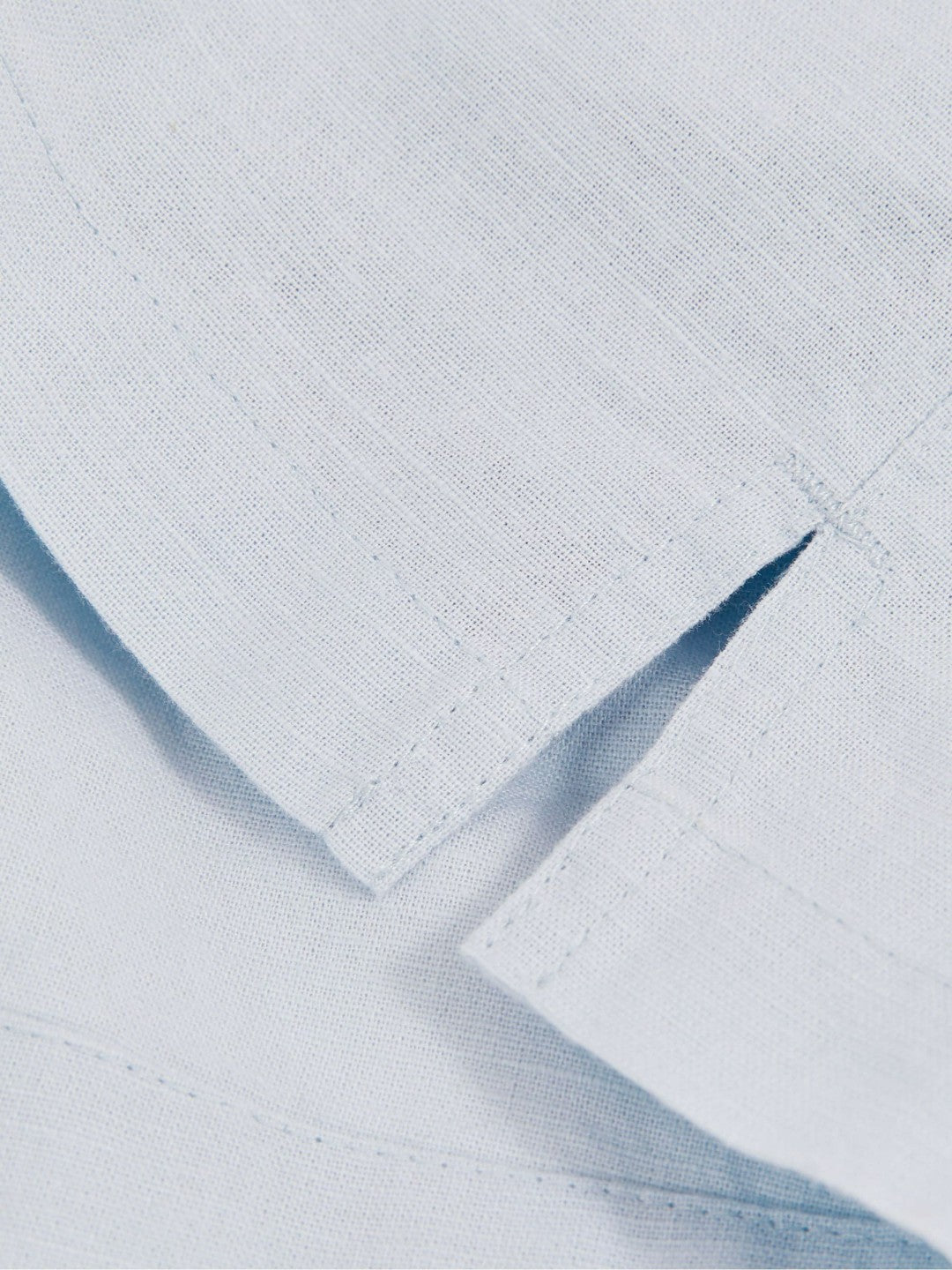 9-13 yrs Cotton-Linen Drawstring Shorts in Soft Blue Children & Baby | Reiss