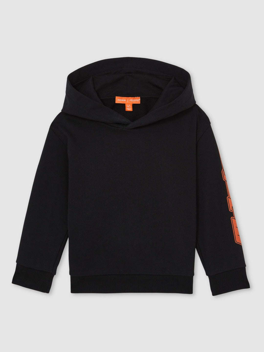 9-13 yrs McLaren F1 Team Cotton Logo Hoodie Unisex Fit in Black Children & Baby | Reiss