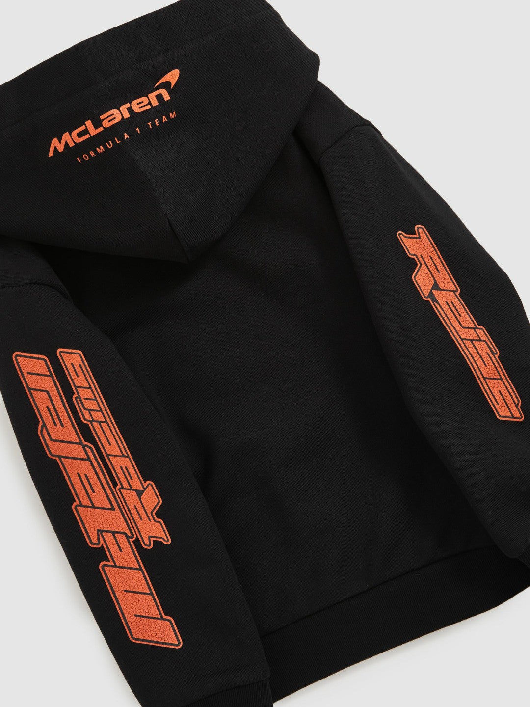 9-13 yrs McLaren F1 Team Cotton Logo Hoodie Unisex Fit in Black Children & Baby | Reiss
