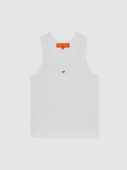 McLaren F1 Team Speedmark Knit Vest in White Men | Reiss