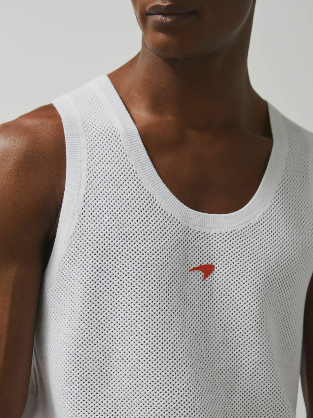 McLaren F1 Team Speedmark Knit Vest in White Men | Reiss
