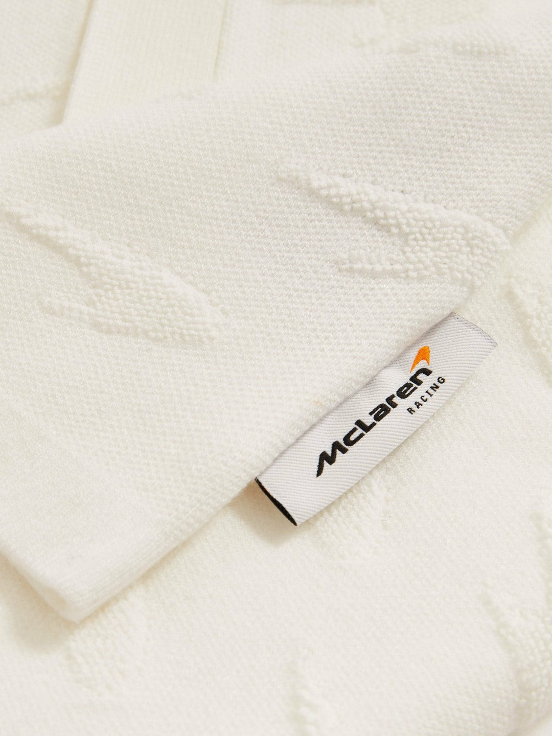 McLaren F1 Team Speedmark Knit Shirt in White Men | Reiss