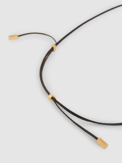 Molten Link Pendant Necklace in Gold Tone Women | Reiss