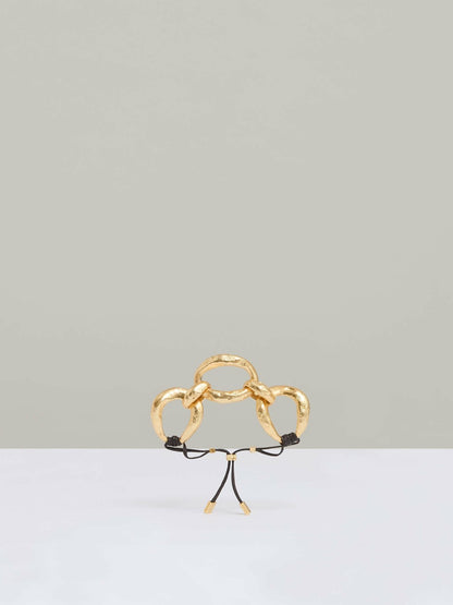 Molten Link Bracelet in Gold Tone Women | Reiss