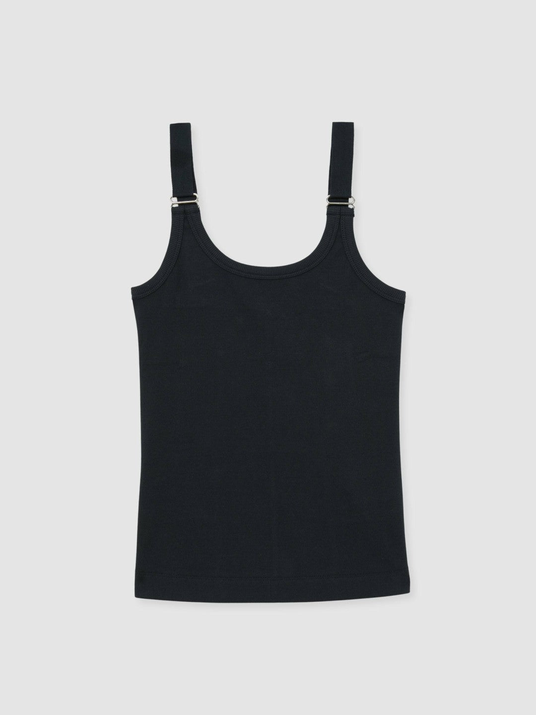 Stretch-Cotton D-Ring Strap Vest in Navy Women | Reiss