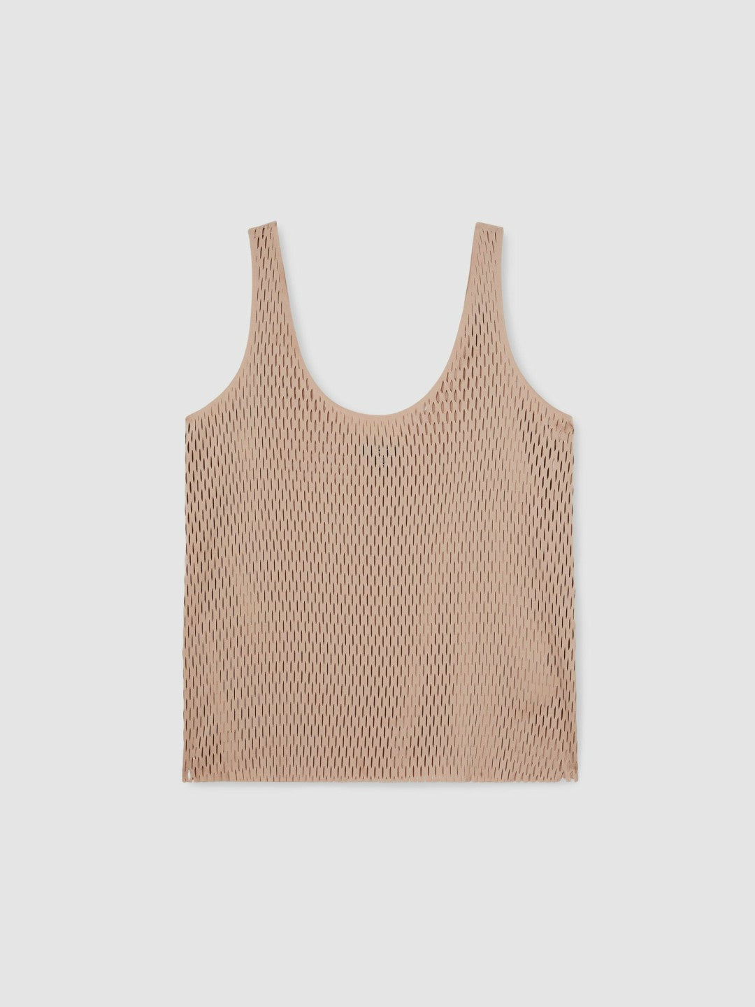 Atelier Laser-Cut Vest Top in Taupe Women | Reiss