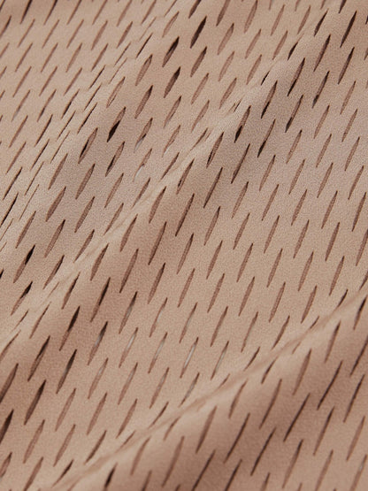 Atelier Laser-Cut Vest Top in Taupe Women | Reiss