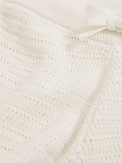 13-14 yrs McLaren F1 Team Crochet Shorts in Off White/Orange Children & Baby | Reiss
