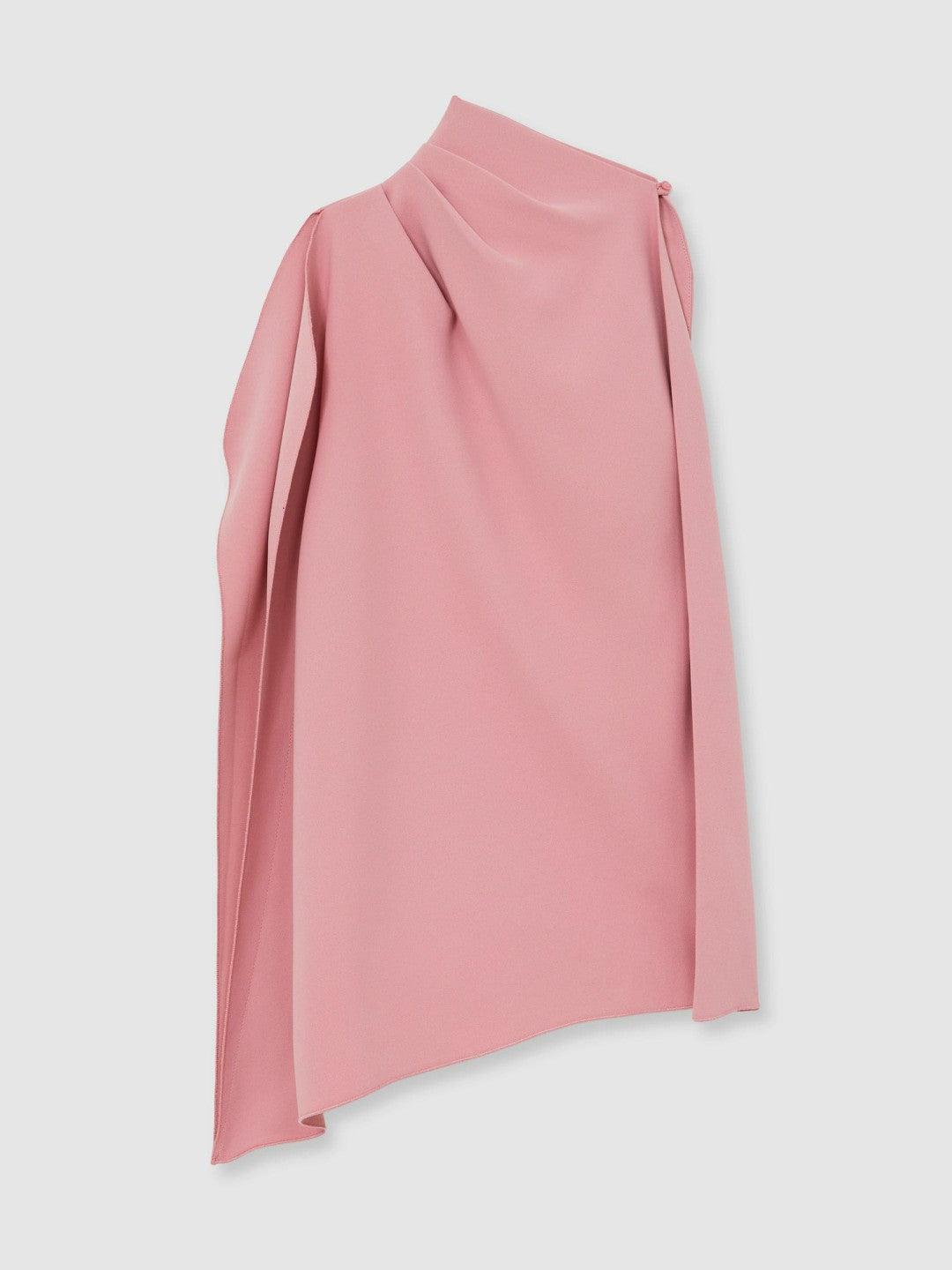 13-14 yrs One-Shoulder Draped Dress in Pink Children & Baby | Reiss