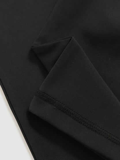 13-14 yrs Three-Quarter Length Leggings in Black Children & Baby | Reiss