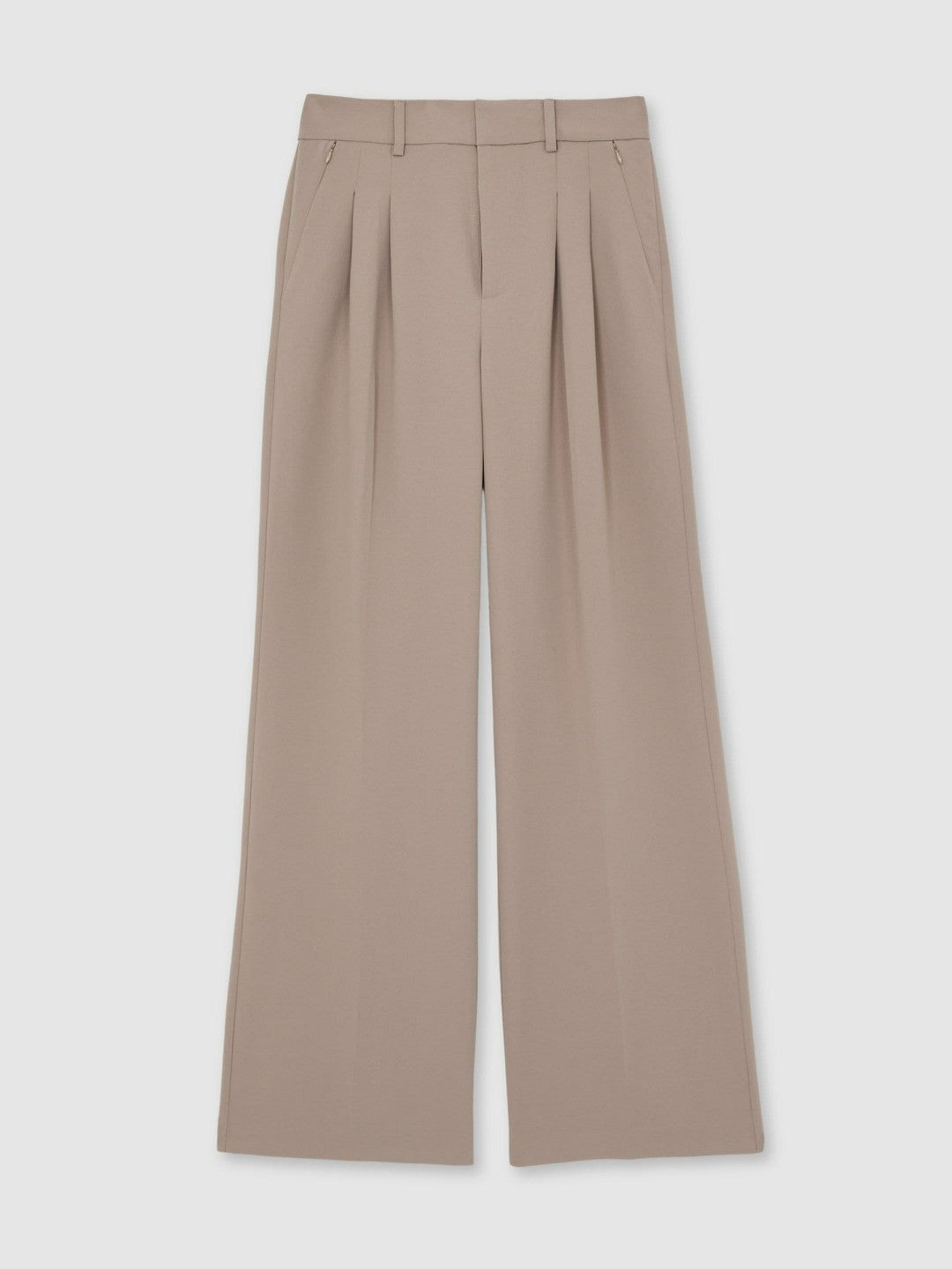 Good American Tailored Trousers in Beige Women | Reiss