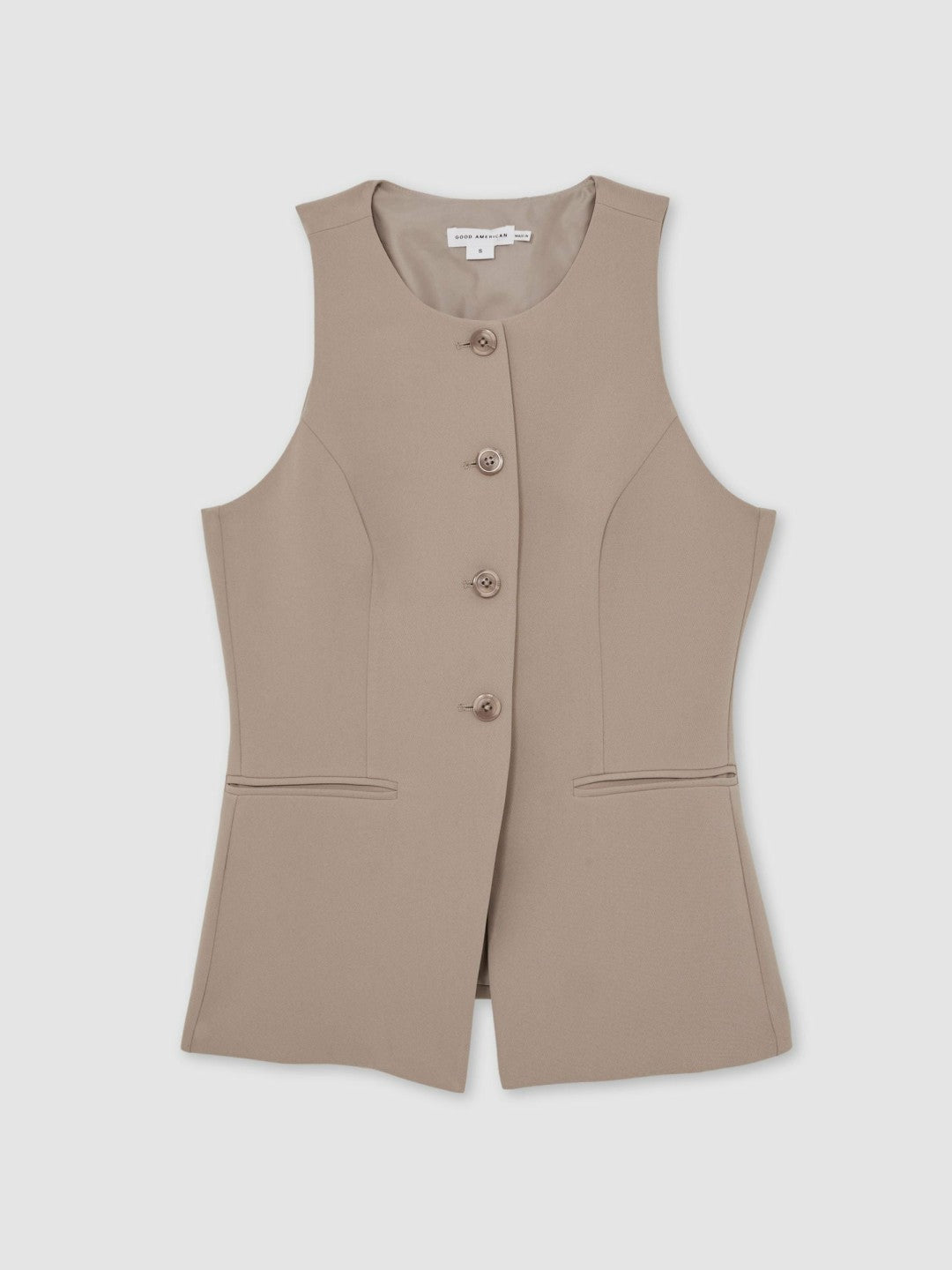 Luxe Suiting Vest in Beige Women | Reiss