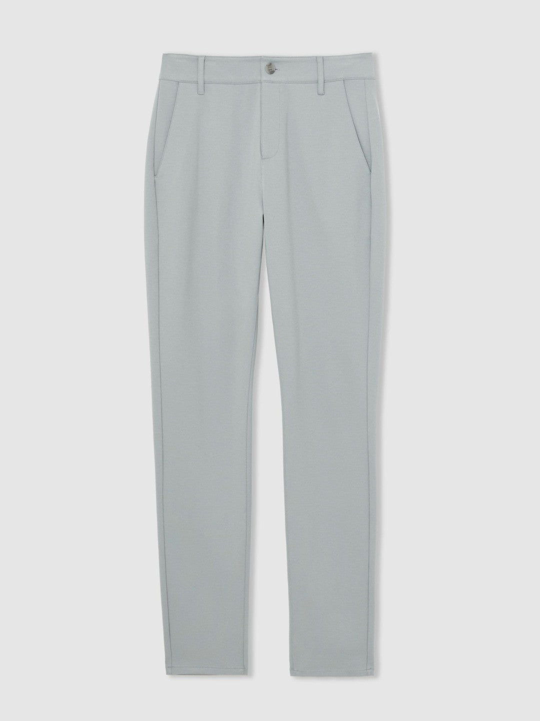 Paige Slim-Fit Stretch Trousers in Moon Shadow Blue Men | Reiss