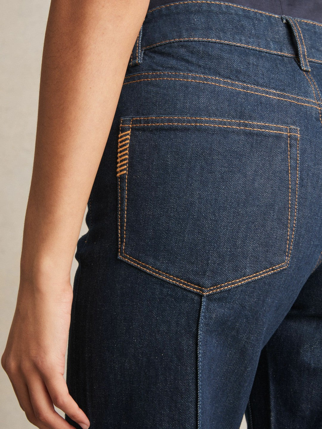 Paige Wide Leg Pintuck Jeans in Anais Blue Women | Reiss