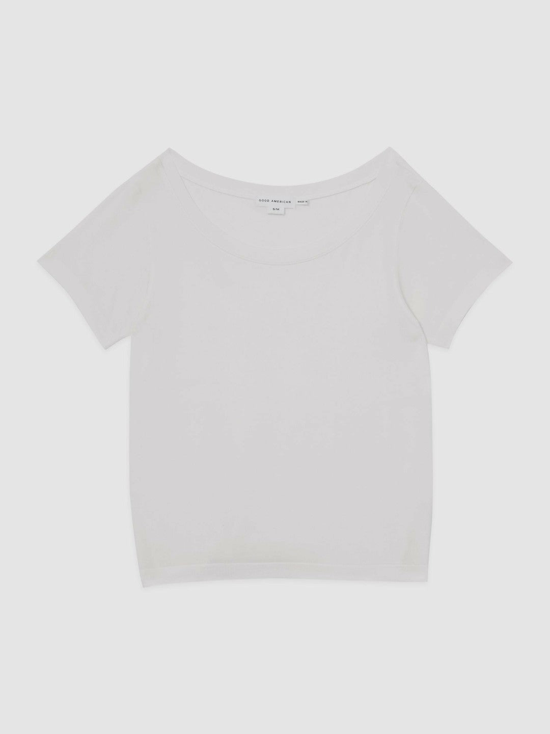 Short Sleeve T-Shirt in Cream Women | Reiss