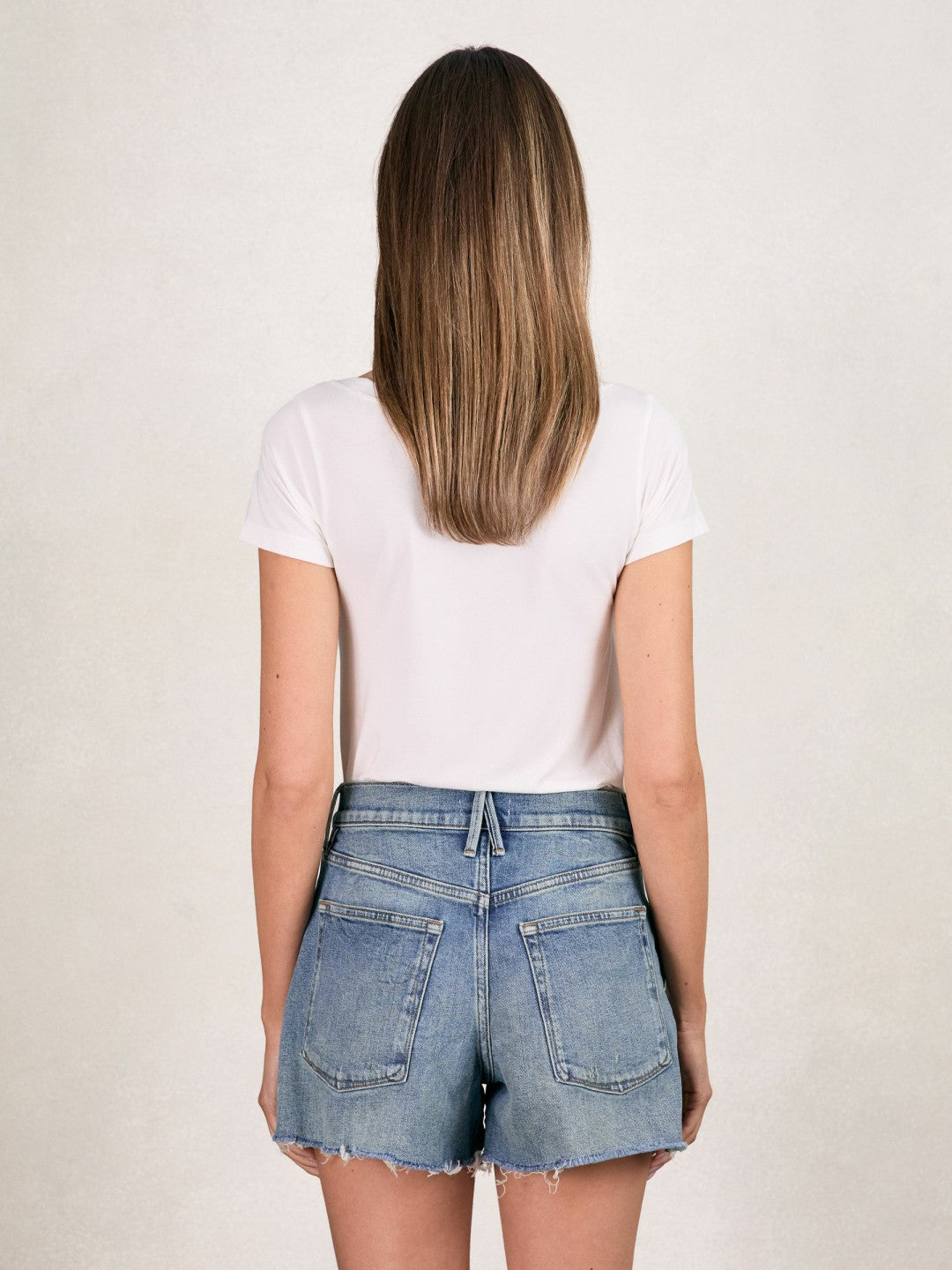 Short Sleeve T-Shirt in Cream Women | Reiss