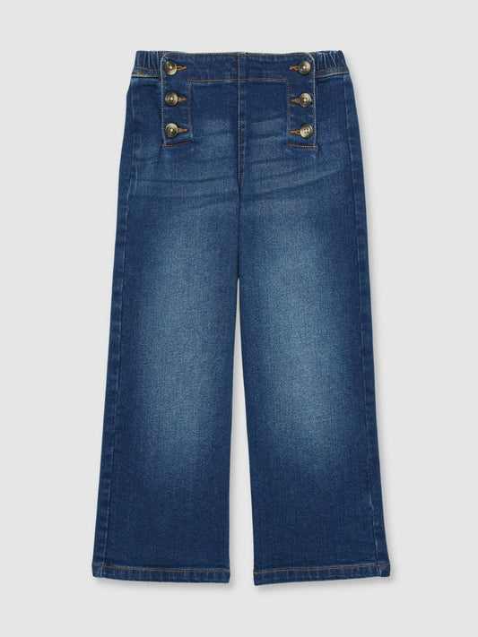 Straight-Leg Sailor Jeans in Blue Children & Baby | Reiss