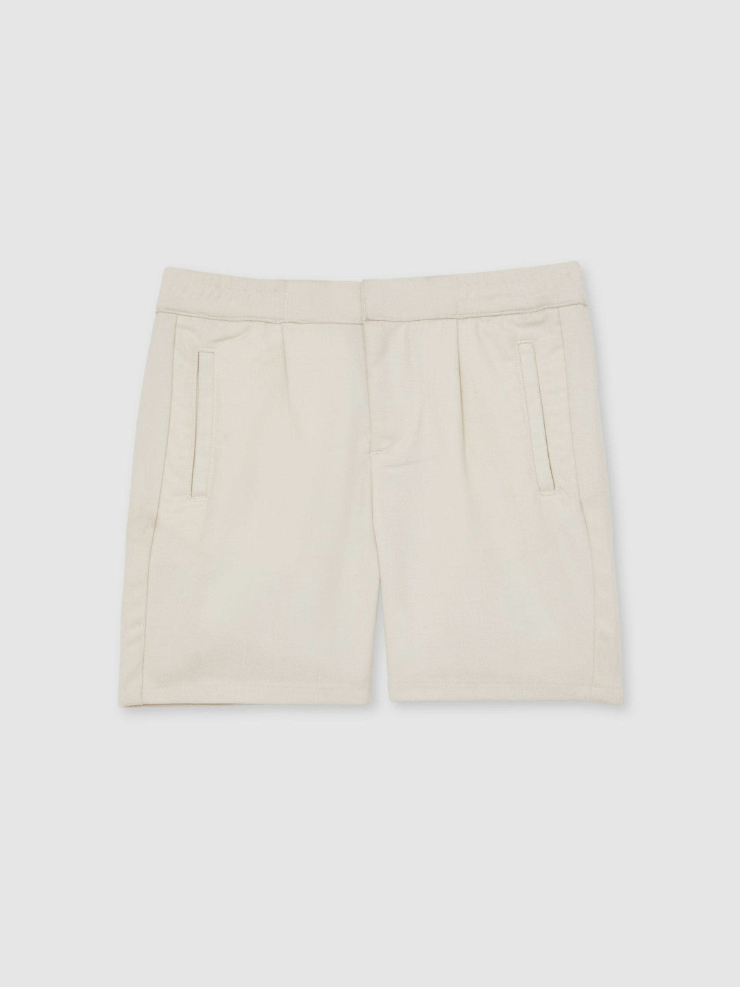 3-9 yrs Relaxed Drawstring Shorts in Off White Children & Baby | Reiss