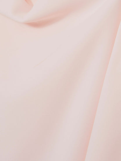Draped-Front High-Neck Midi Dress in Pale Pink Women | Reiss