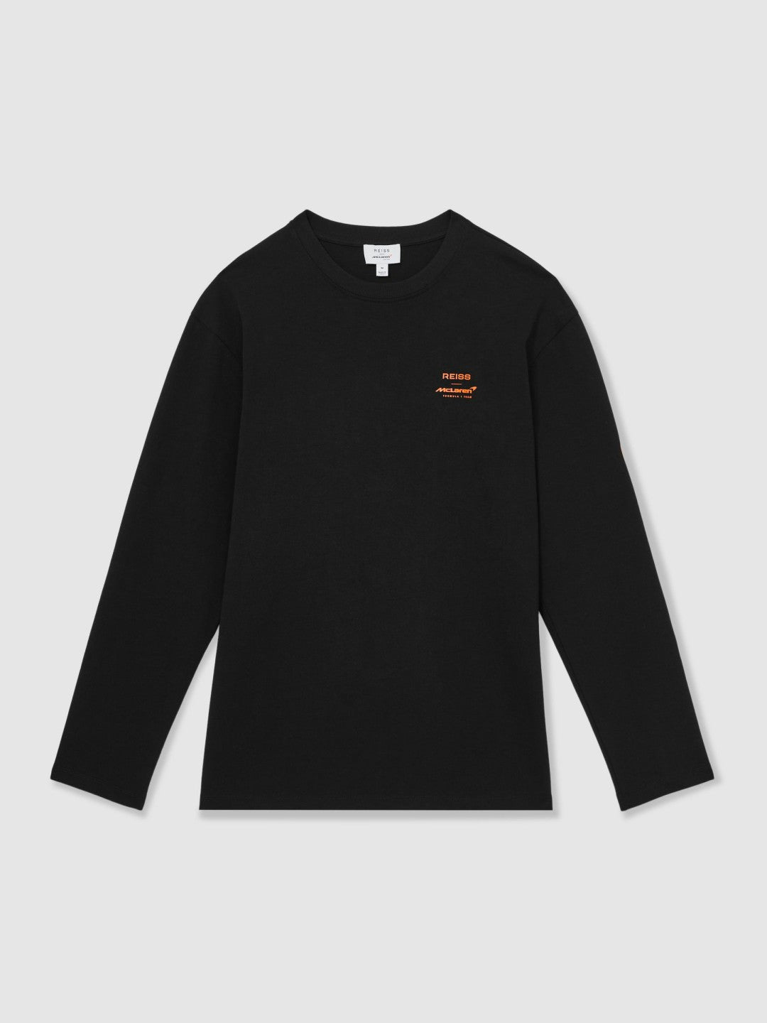 Unisex Fit McLaren F1 Team Tyre-Print T-Shirt in Black Men | Reiss