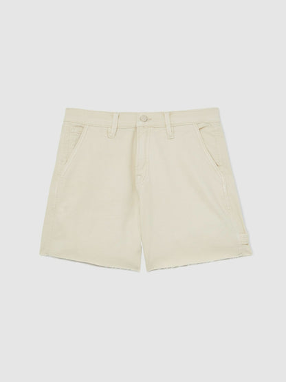 90S Long Shorts in Ecru Women | Reiss
