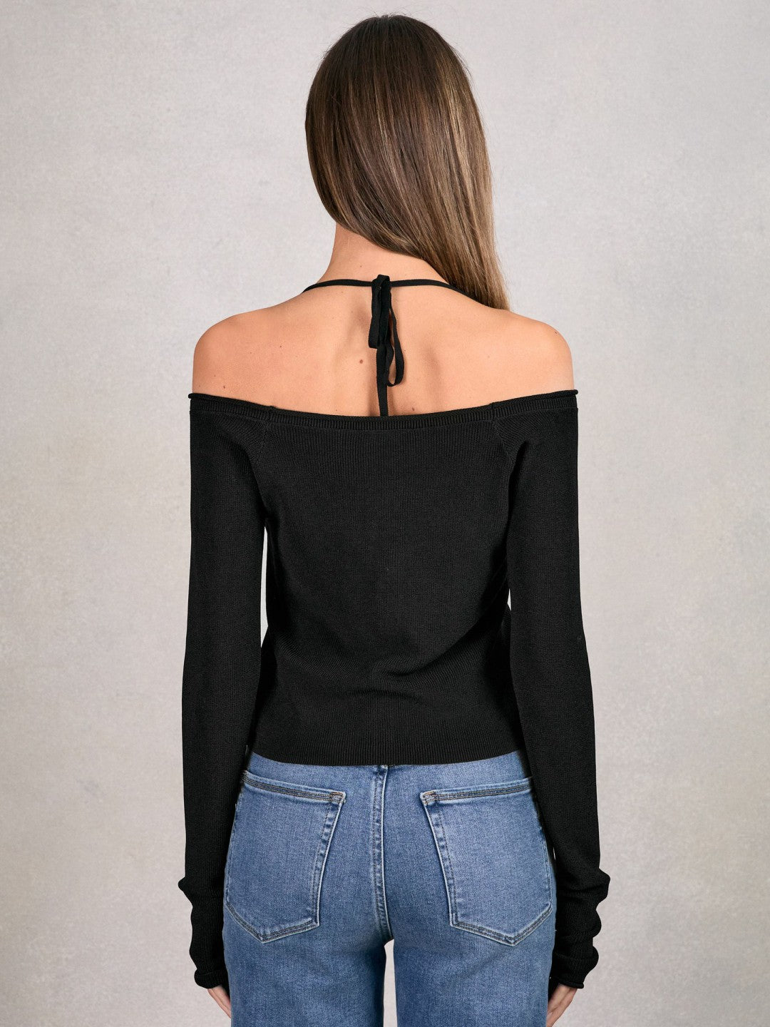 100% Cotton Jumper in Black Women | Reiss