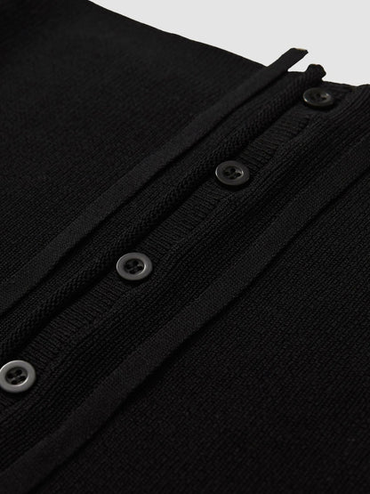 100% Cotton Jumper in Black Women | Reiss