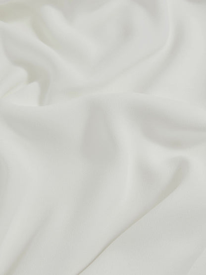 Halston Mini Ivory Asymmetric Cape Dress in Ivory Women | Reiss