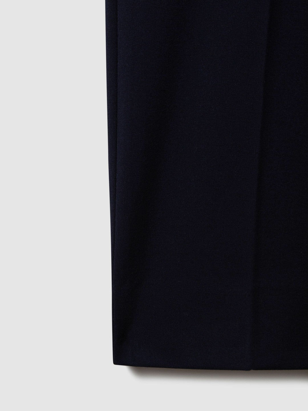 Slim-Fit Internal-Drawstring Trousers in Navy Men | Reiss