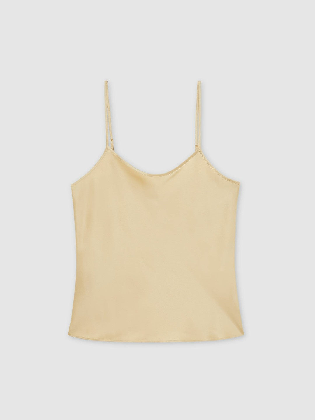 Silk Cami Top in Gold Women | Reiss