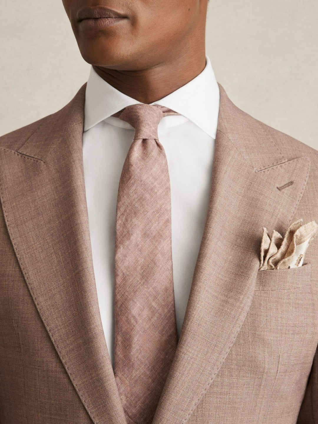 Double-Cuff Two-Fold Cotton Shirt in White Men | Reiss