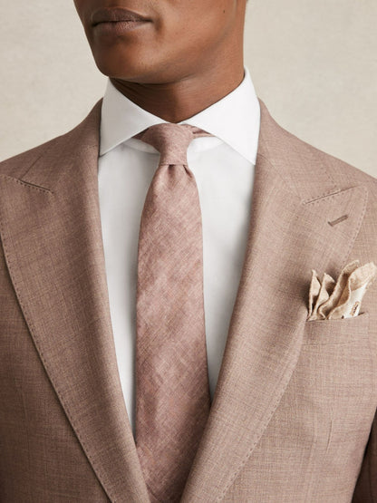 Double-Cuff Two-Fold Cotton Shirt in White Men | Reiss