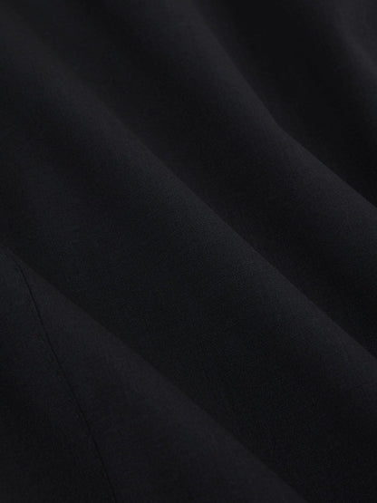 Wool-Blend Single-Breasted Suit Blazer Slim-Fit in Navy Men | Reiss