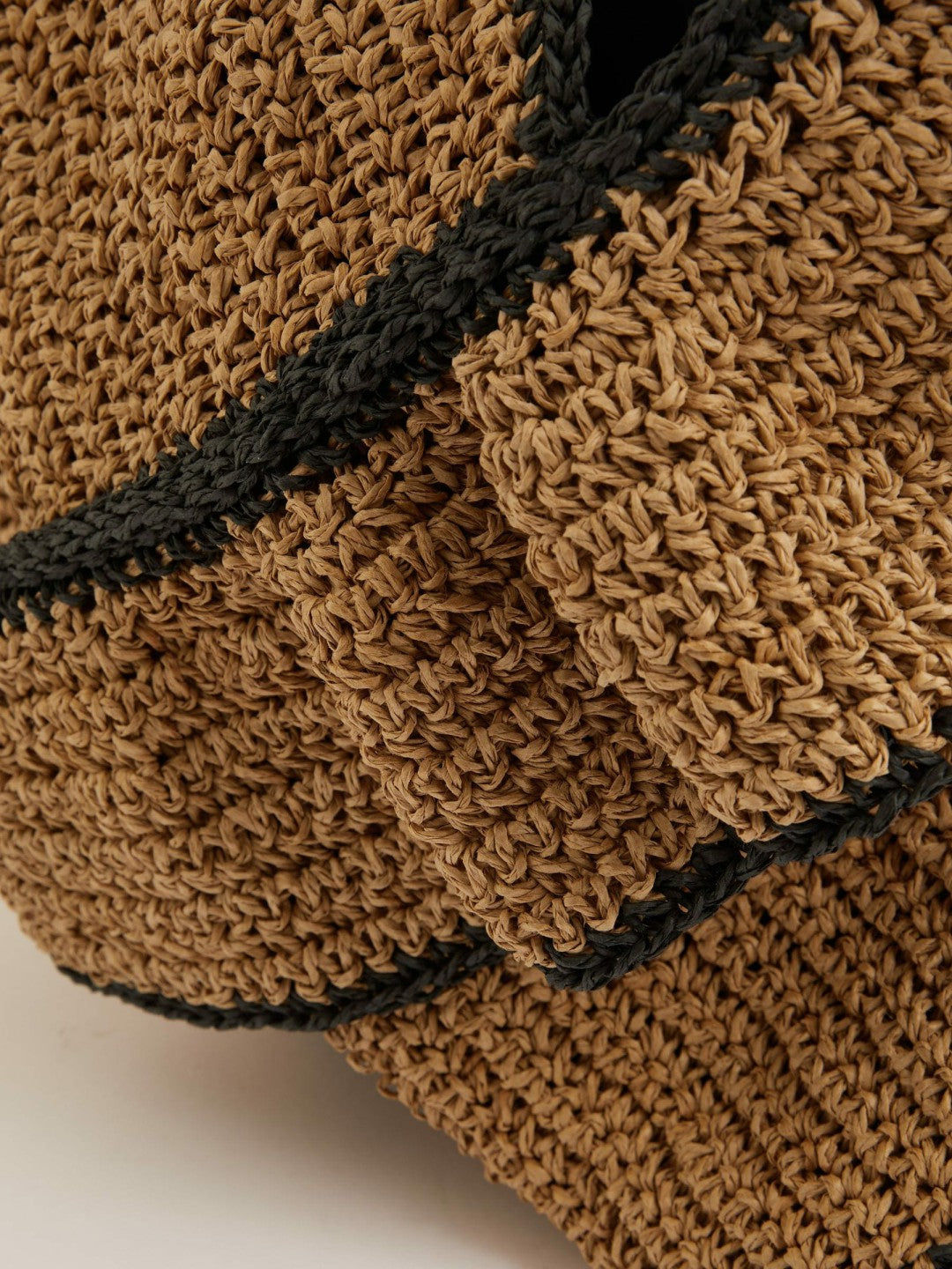 Raffia Ruffle Tote Bag in Natural Women | Reiss