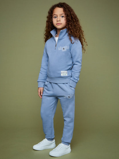 13-14 yrs SmileyWorld Cuffed Joggers Unisex Fit in Blue Children & Baby | Reiss