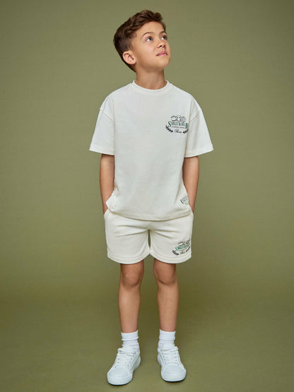 9-13 yrs SmileyWorld Oversize T-Shirt in White Children & Baby | Reiss