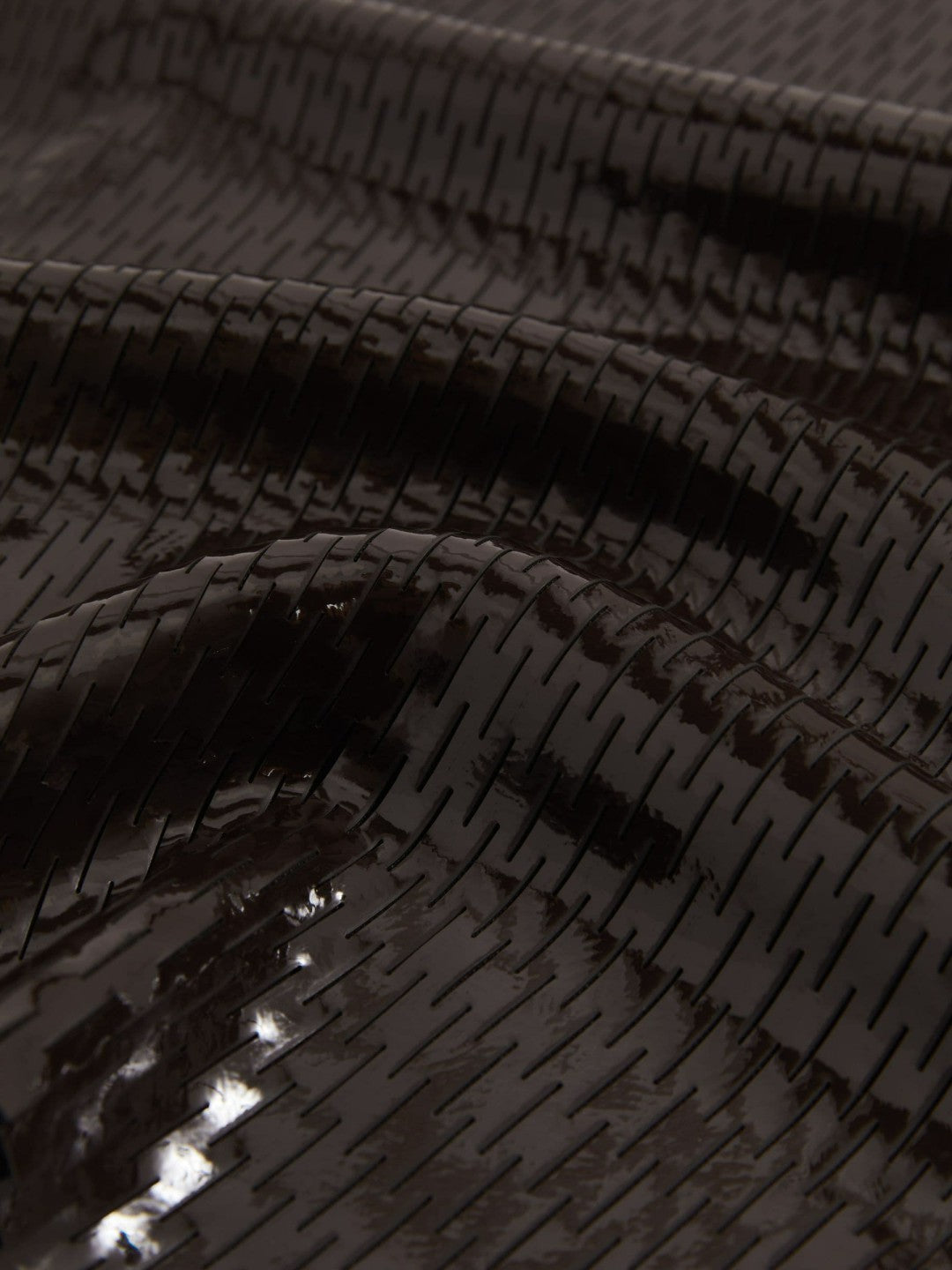Atelier Laser-Cut Pencil Skirt in Chocolate Women | Reiss