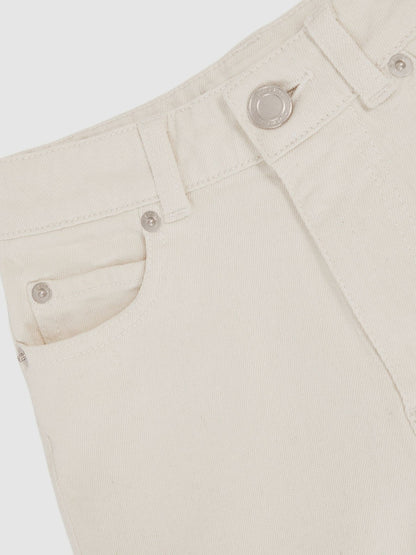 3-9 yrs Relaxed-Fit Jeans in Off White Children & Baby | Reiss