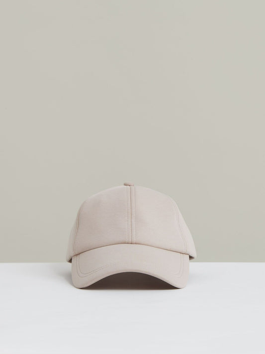 Jersey Logo-Embroidered Baseball Cap in Light Camel Men | Reiss