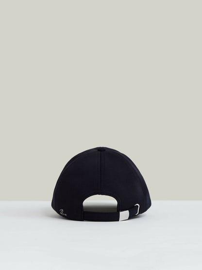 Jersey Logo-Embroidered Baseball Cap in Navy Men | Reiss
