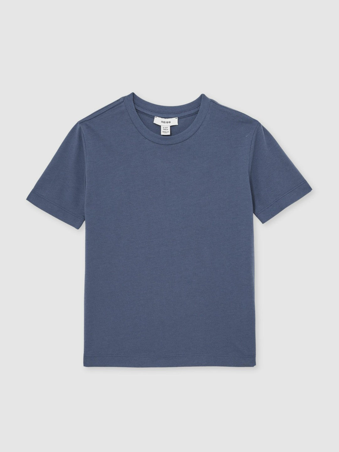 3-9 yrs Crew Neck T-Shirt in Ocean Blue Children & Baby | Reiss
