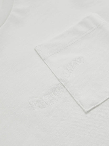 3-9 yrs Cotton Palm-Embroidery Oversize T-Shirt in Off White Children & Baby | Reiss