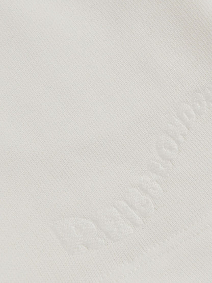 13-14 yrs Cotton Brand-Embroidered Shorts in Off White Children & Baby | Reiss