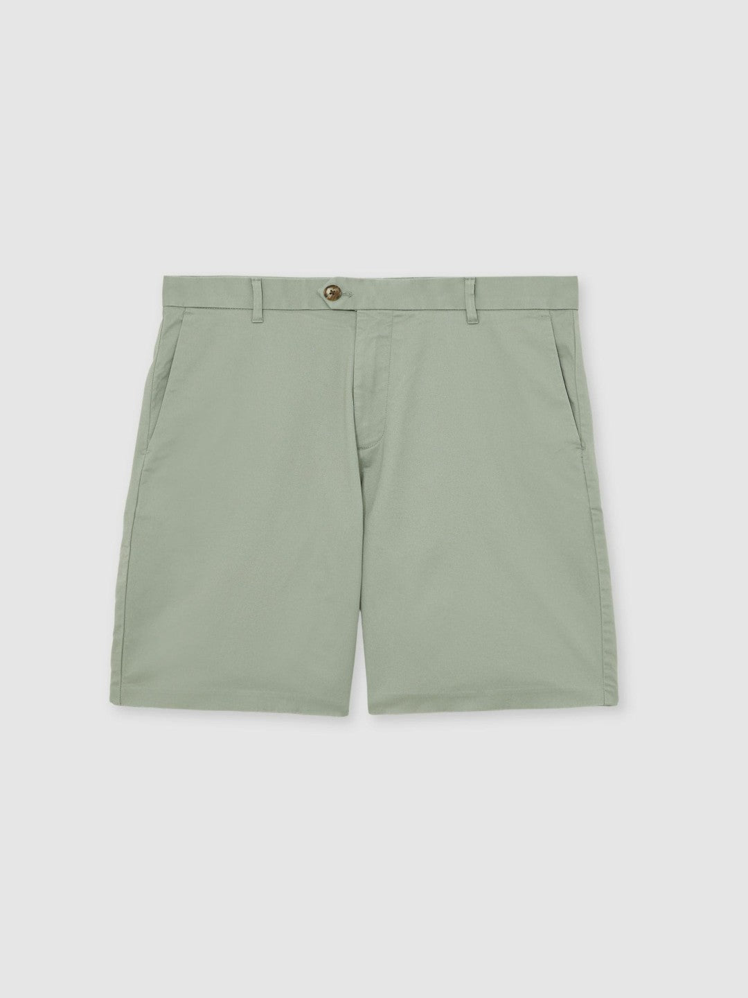 Short Length Casual Chino Shorts in Pistachio Men | Reiss