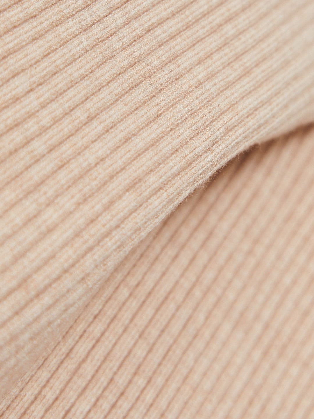 Asymmetric Draped Knitted Jumper in Oatmeal Neutral Women | Reiss
