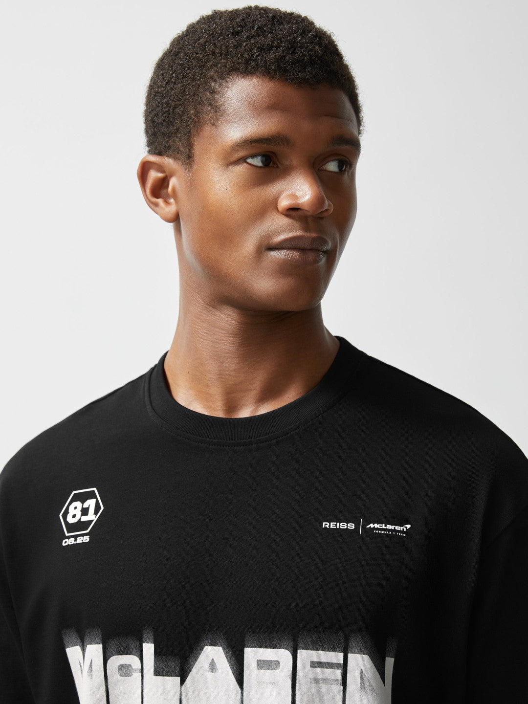 McLaren F1 Team British GP T-Shirt Unisex Fit in Black Men | Reiss